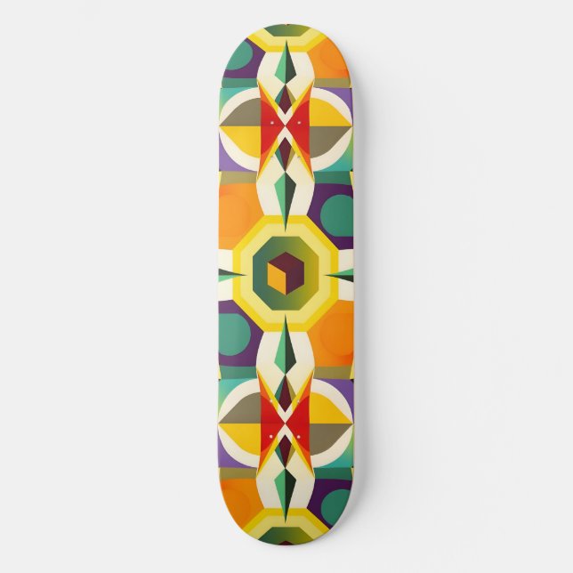 Skate Forma Multicolorida 1 (Frente)