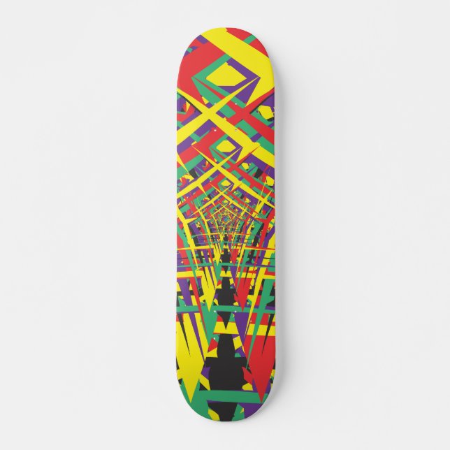 Skate formas abstrato (Frente)