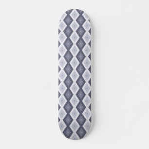 Skate Formas de diamante de cinza azul