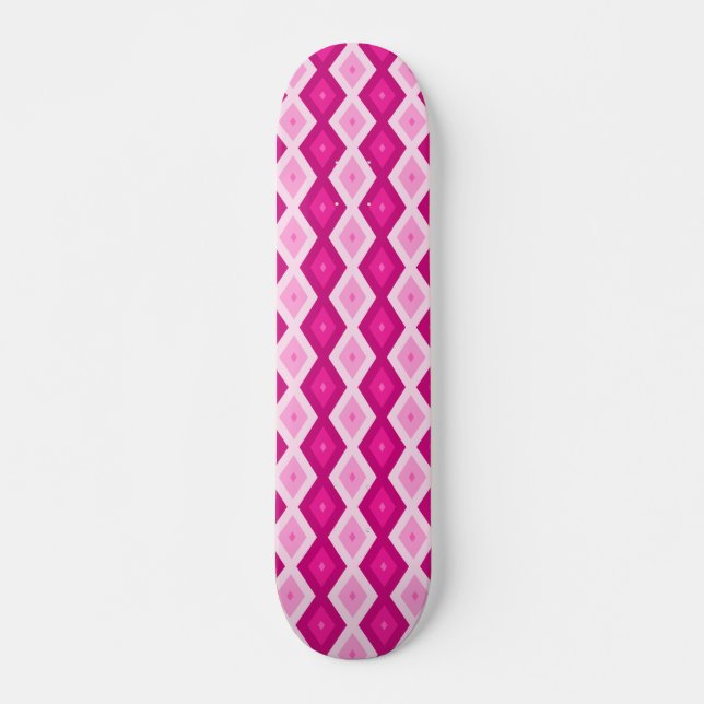 Skate Formas de diamante fuchsia (Frente)