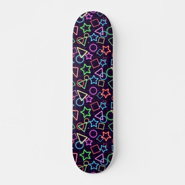 Skate Formas de Neon (Frente)