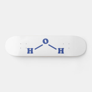 Skate Fórmula Química Molecular Água