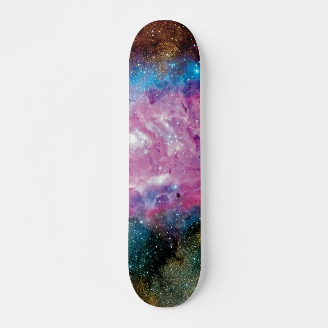Skate Foto da Nuvem Interestelar da Nebulosa de Emissão  (Frente)