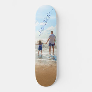 Skate Foto e texto personalizados - Família - seu próp