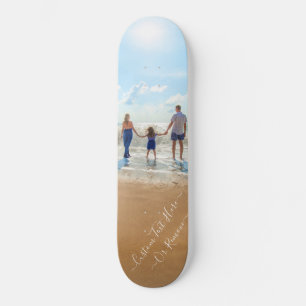 Skate Foto e texto personalizados - seu Design - a melho