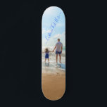 Skate Foto e texto personalizados - seu próprio Design -<br><div class="desc">Foto e texto personalizados - Design único - Família personalizada/amigos ou presente pessoal - Adicione seu texto e foto - Redimensionar e mover elementos com a ferramenta de personalização!</div>