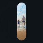 Skate Foto e texto personalizados - seu próprio Design -<br><div class="desc">Foto e texto personalizados - Design único - Família personalizada/amigos ou presente pessoal - Adicione seu texto e foto - Redimensionar e mover elementos com a ferramenta de personalização!</div>