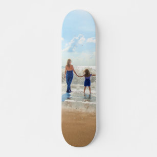 Skate Foto personalizada - Com a mãe - seu Design único