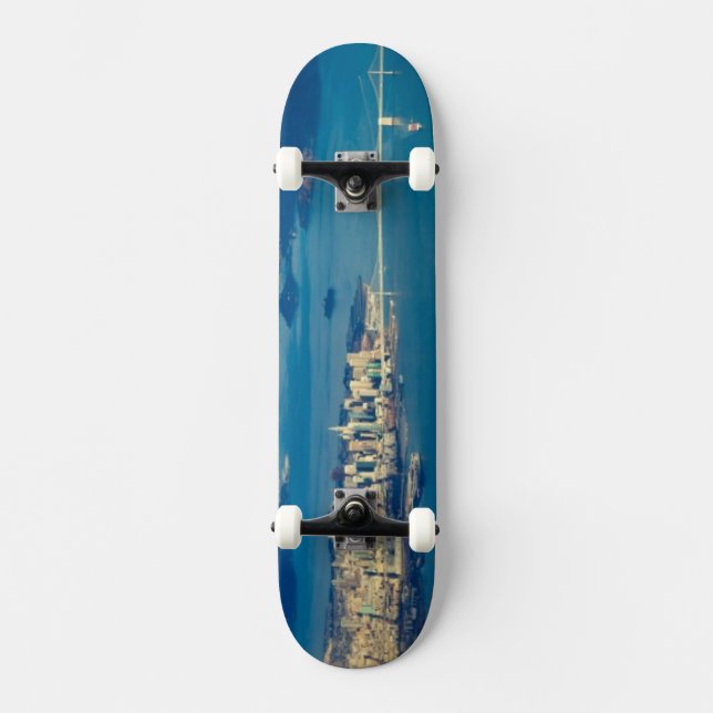 Skate Fotografia aérea do San Francisco Bay (Frente)