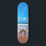 Skate Fotografia e texto personalizados - seu próprio De<br><div class="desc">Fotografia e texto personalizados - Design - Minha Pet - Família personalizada/Amigos ou Presente pessoal - Adicione sua foto e texto - Redimensione e mova ou remova e adicione elementos/texto com a ferramenta de personalização! Escolha / adicione sua fonte favorita / cor do texto! Você pode transferir este design para...</div>