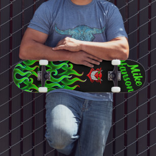 Skate Fotografias do estilo de arte personalizada de tin