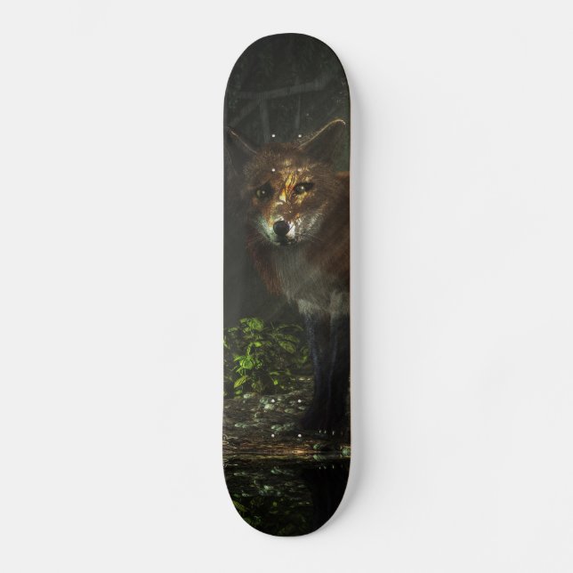 Skate Fox na floresta profunda (Frente)