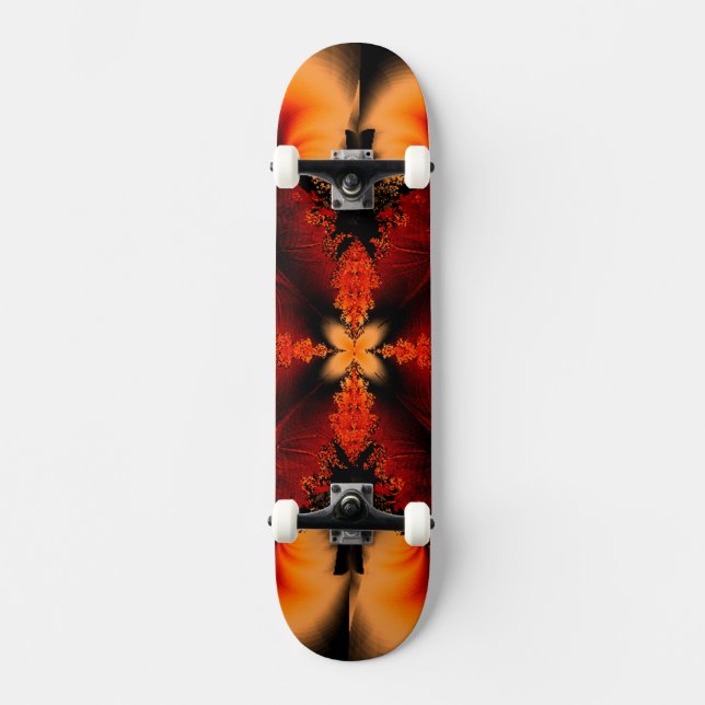 Skate Fractal de bronze (Frente)