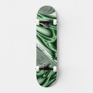 Skate Fractal Verde Blooming