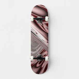 Skate Fractal Vermelho Blooming