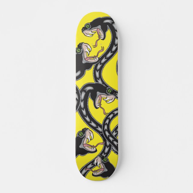 Skate Frasco do Viper - Amarelo (Frente)