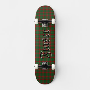 Skate Fraser do Padrão de Xadrez do Castelo Leather Tart