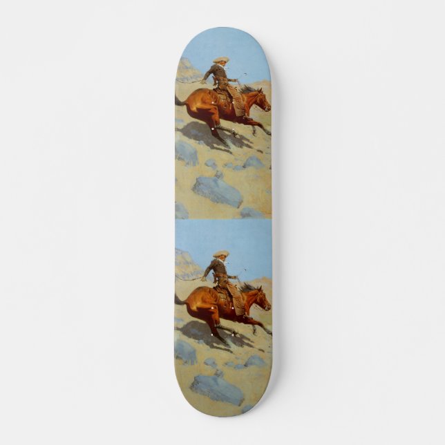 Skate Frederic Remington's The Cowboy (1902) (Frente)