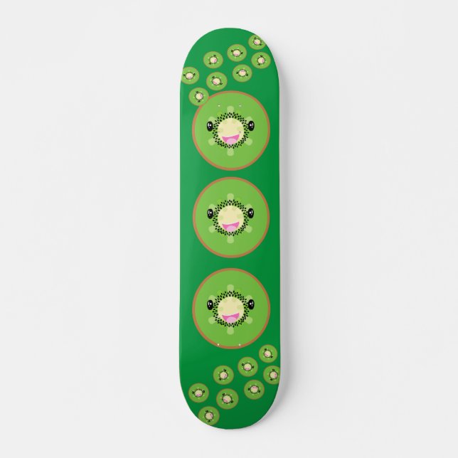 Skate Fruta Cute Kawaii Kiwi (Frente)
