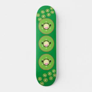 Skate Fruta de Kawaii Kiwi