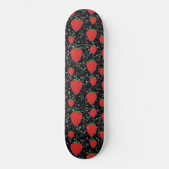 Skate Fruta de morango vermelho amadurece cerejas elegan (Frente)