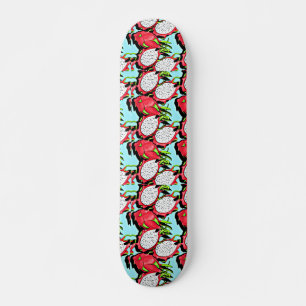 Skate fruta do dragão vermelho