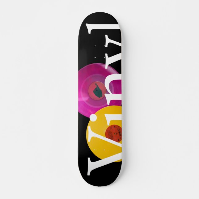Skate Frutado vinilo bk (Frente)