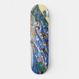 Skate Fuji do Kanaya no Tokaido Hokusai ukiyo