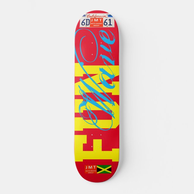 SKATE FUN WAVE SKATEBOARDS  / JMT EUA (Frente)