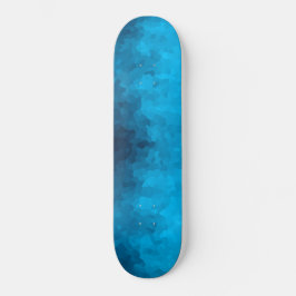Skate Fundo Azul Cristalizado por abstrato
