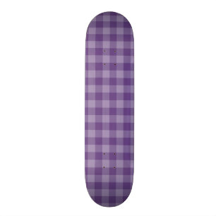 Skate Fundo checkered violeta