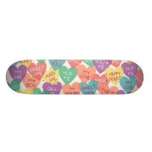 Skate Fundo da forma do amor