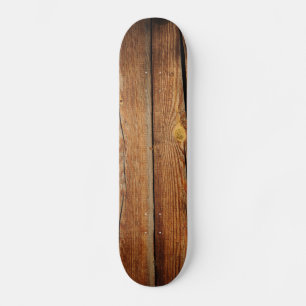 Skate Fundo de Madeira Antiga