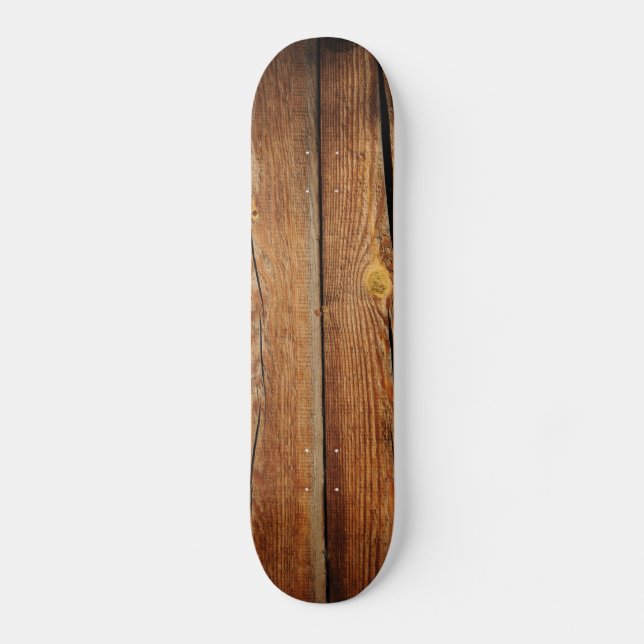 Skate Fundo de Madeira Antigo (Frente)