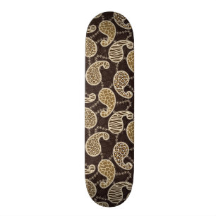 Skate Fundo do estilo de Paisley