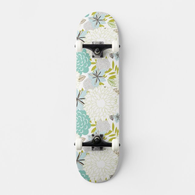 Skate Fundo floral (Frente)