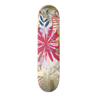 Skate Fundo floral 6