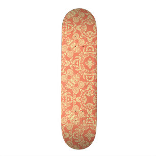 Skate Fundo morno brilhante no estilo do vintage