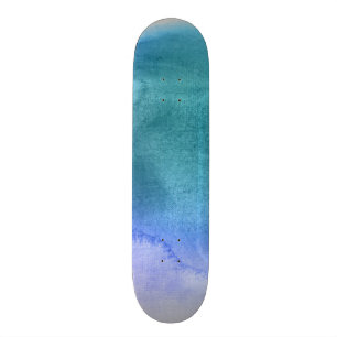 Skate Fundo pintado mão 12 da aguarela abstrata