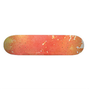 Skate Fundo pintado mão abstrato da aguarela