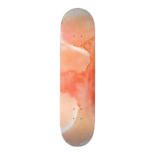 Skate Fundo pintado mão da aguarela abstrata