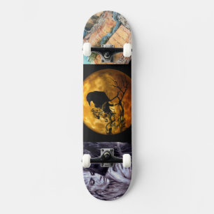Skate Fusão do Dia das Bruxas na imagem de ação