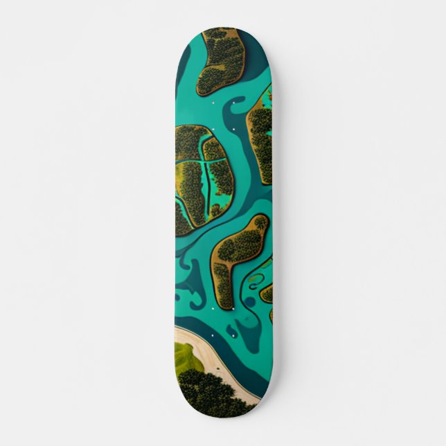 Skate Futuristic Marshlands (Frente)