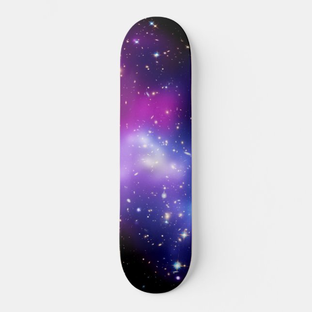 Skate Galaxy Cluster MACS J0717 Foto do Espaço Exterior (Frente)