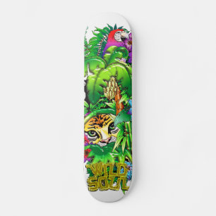 Skate Galinhas Selvagens e Plantas