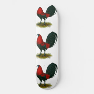 Skate Gamecock Americano: Vermelho Marrom