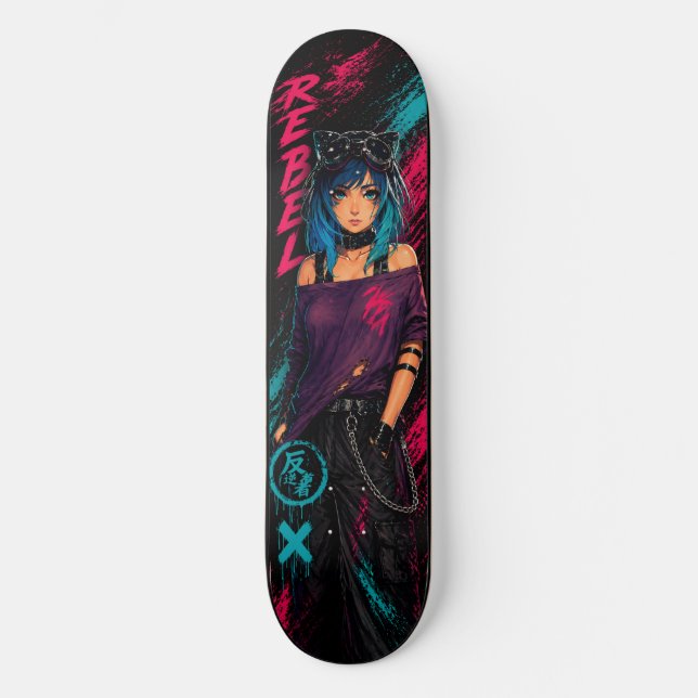 Skate Garota de Anime (Frente)