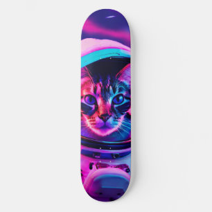 Skate gato astronauta
