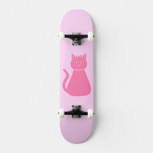 Skate Gato de Bebê Rosa bonito