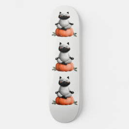 Skate Gato de Halloween na Design de Pumpkin